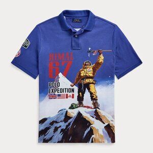 NWT POLO RALPH LAUREN HIMAL 67 MOUNTAIN CLIMBING EXPEDITION SHIRT SPORTSMAN LG